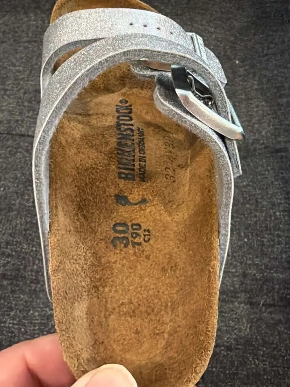 Birkenstock arizona shiny